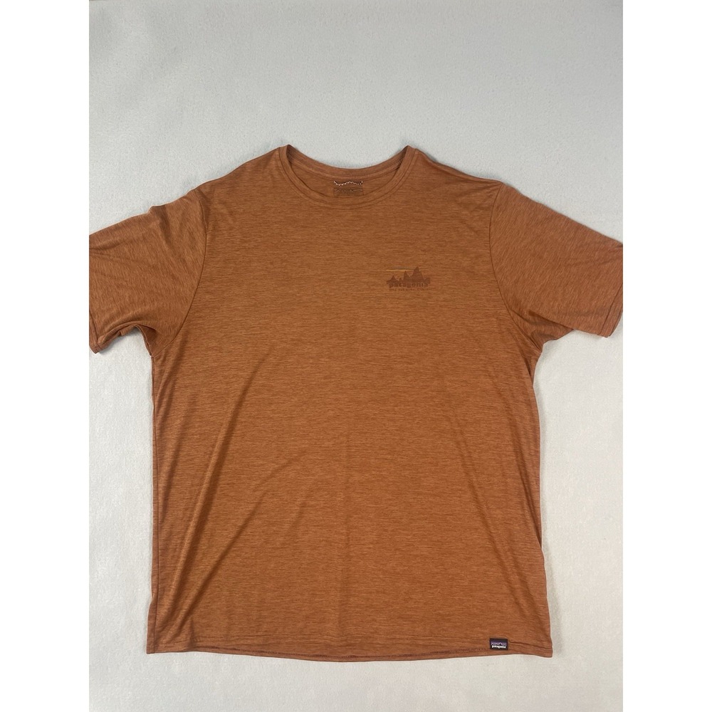 Patagonia Men XL Save Our Home Planet Logo On Both Sides Athletic T-Shirt